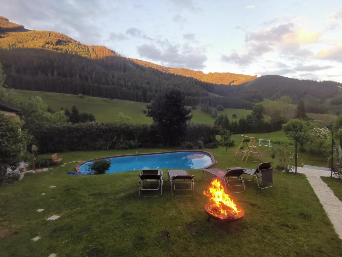 Pool, Pokale, Sauna, Billard, Kirche U. Viel Natur Vordernberg Екстер'єр фото